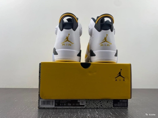 Cheap TBK Jordan Ochre Yellow Air 6 CT8529-170 0710